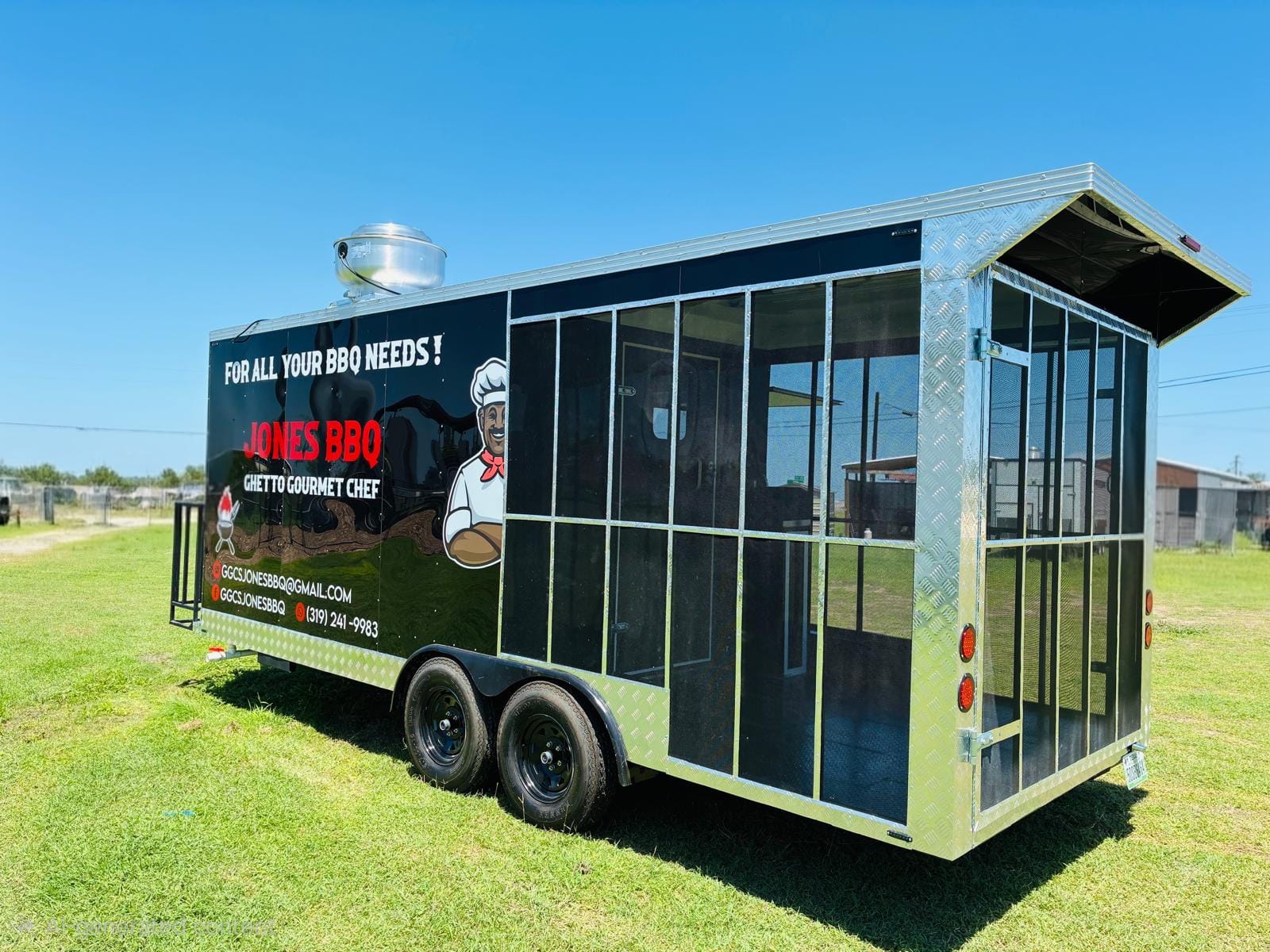 EXP 20 X 8 FT WITH BBQ PORCH